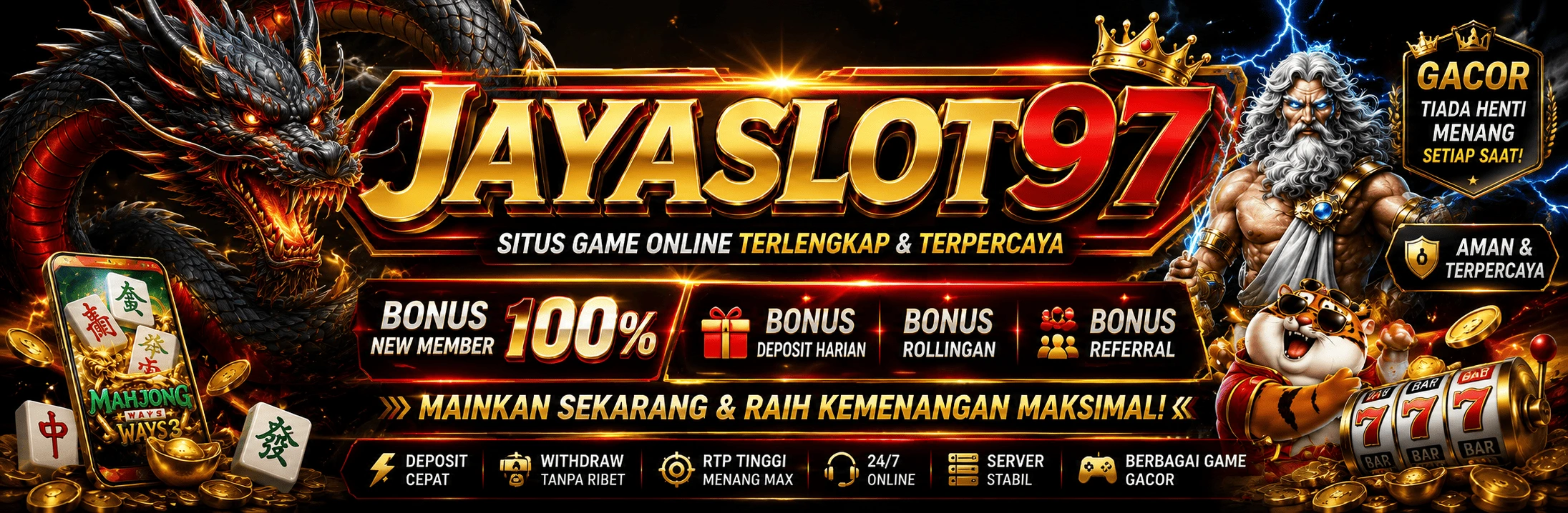 SELAMAT DATANG DI JAYASLOT97
